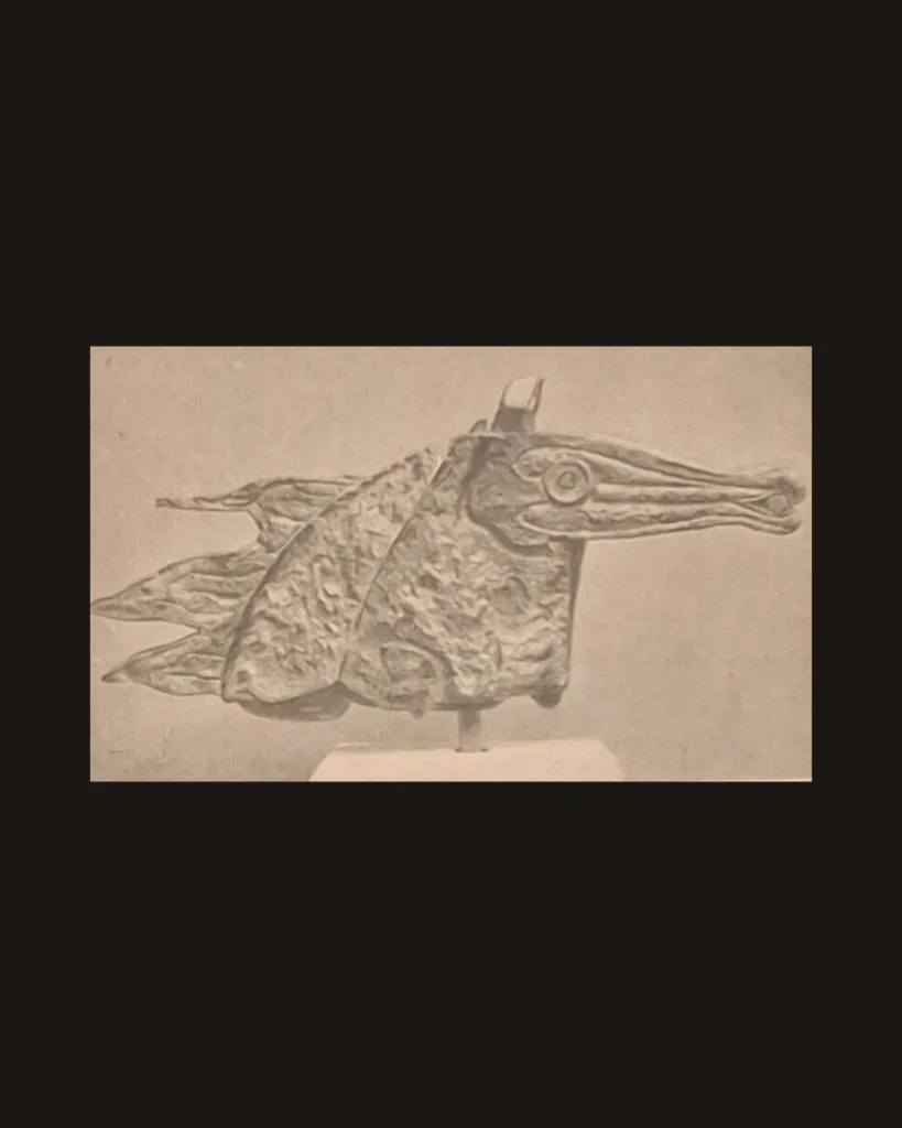 Georges Braque, Sculpture · Animal — art plate from Braque