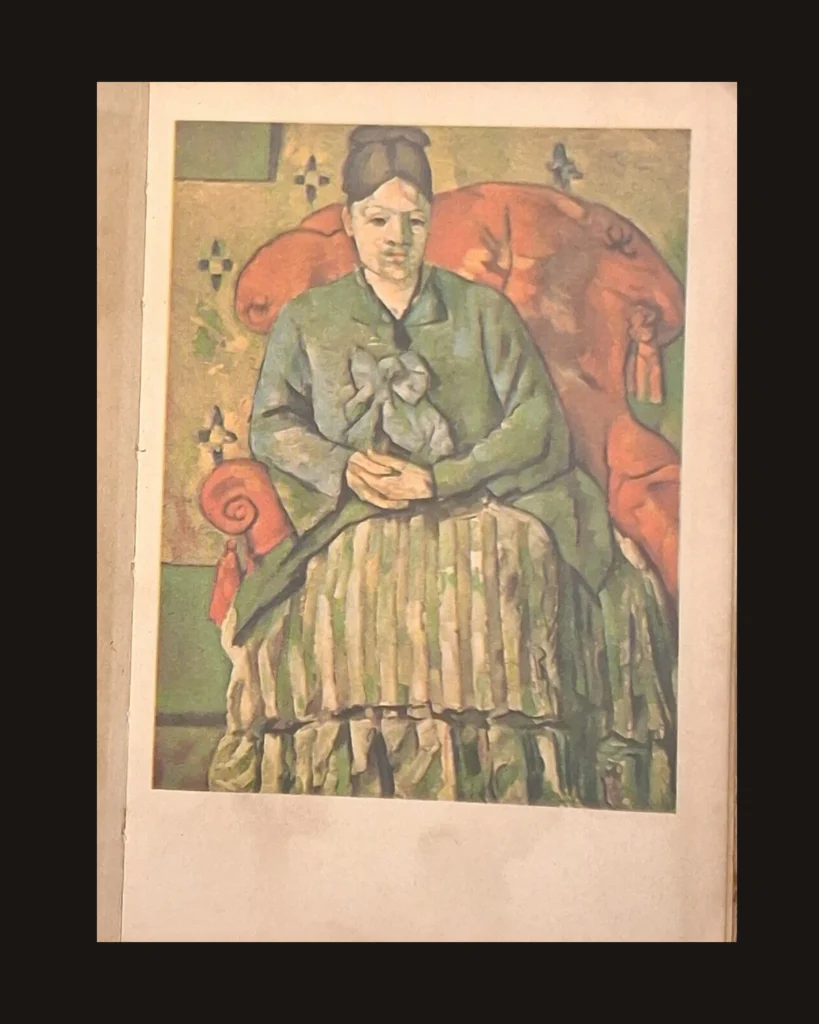 Paul Cézanne, Portrait — art plate from Cézanne (Kodansha Art Books)