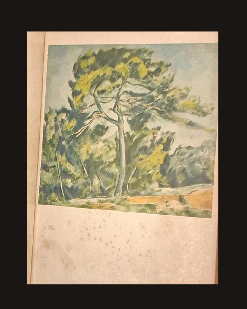 Paul Cézanne, Landscape — art plate from Cézanne (Kodansha Art Books)