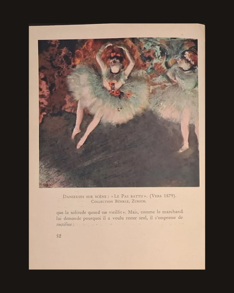 Edgar Degas, Dance - Ballet — art plate from Degas