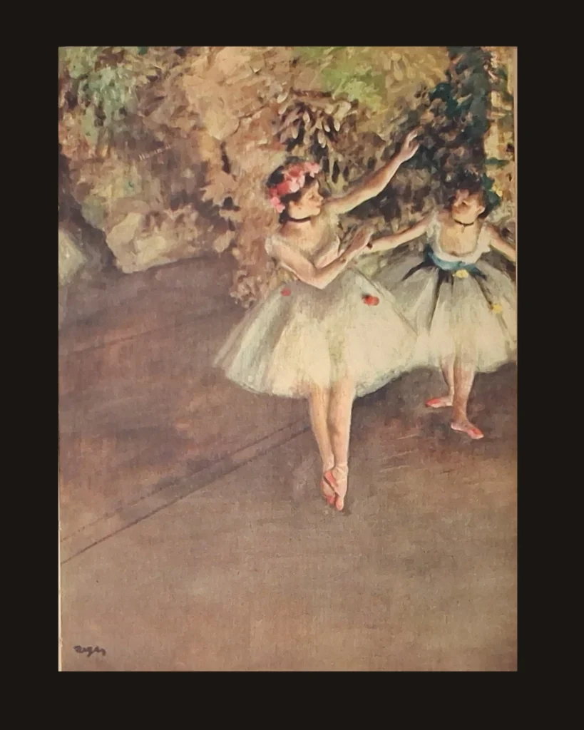 Edgar Degas, Dance - Ballet — art plate from Degas