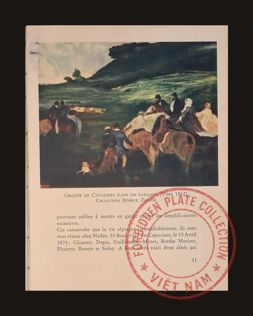 Edgar Degas, Genre - Equestrian — art plate from Degas