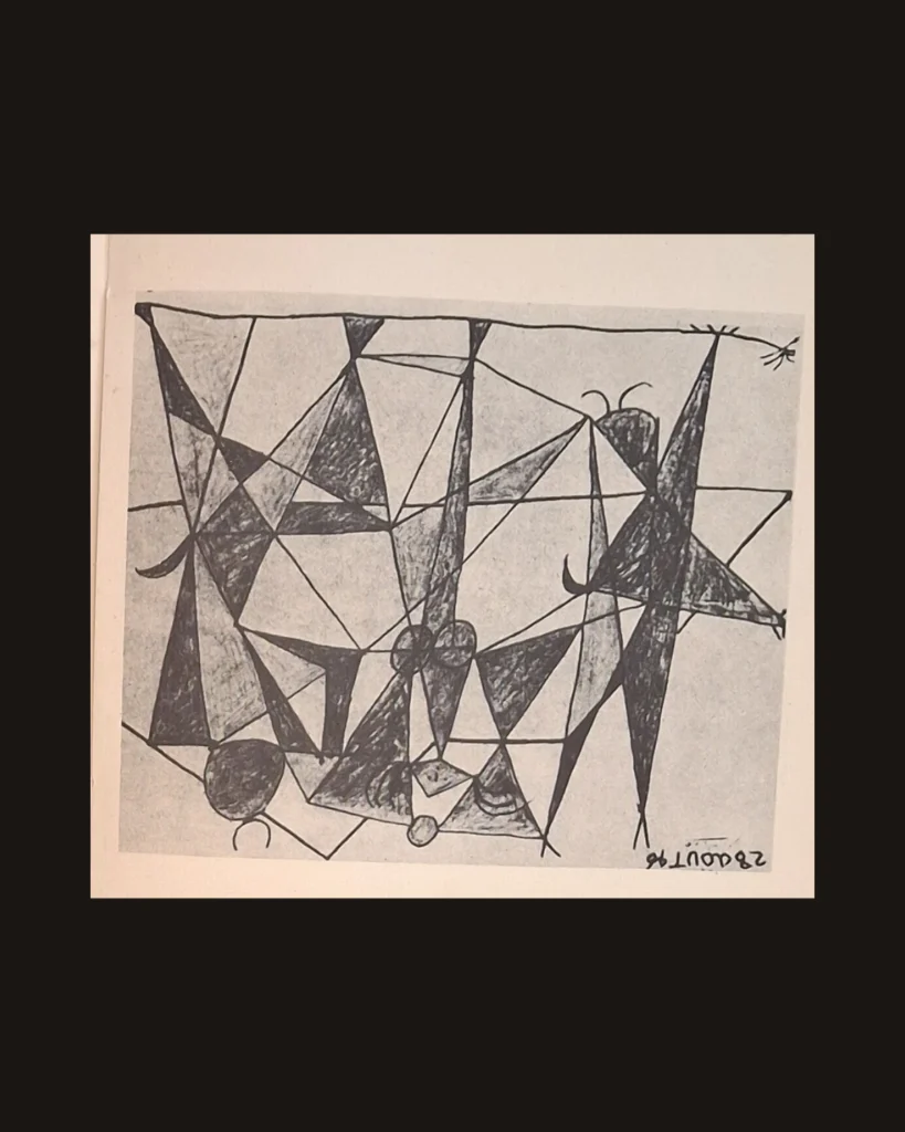 Pablo Picasso, Abstract — art plate from Picasso