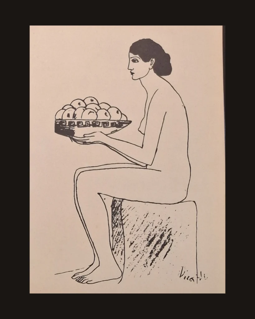 Pablo Picasso, Genre — art plate from Picasso