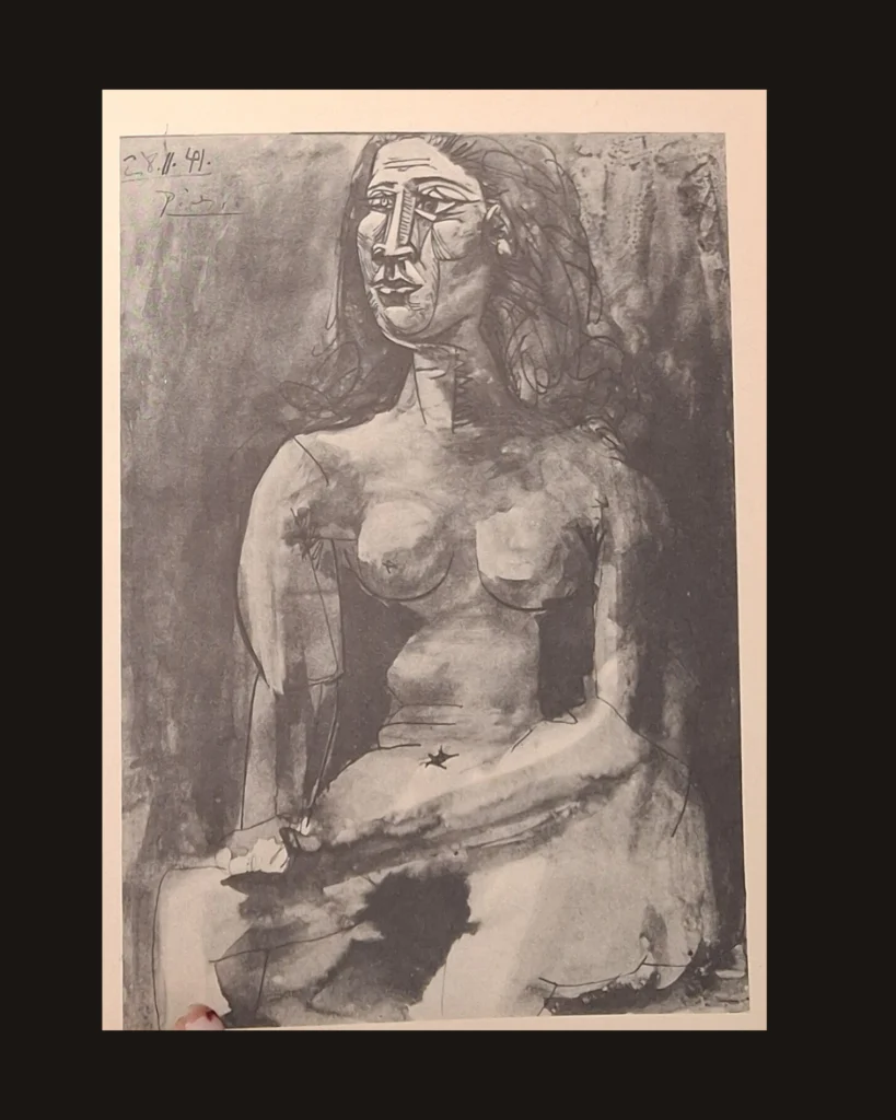 Pablo Picasso, Portrait — art plate from Picasso