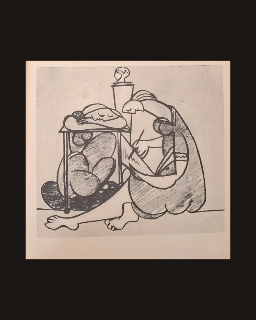 Pablo Picasso, Genre — art plate from Picasso