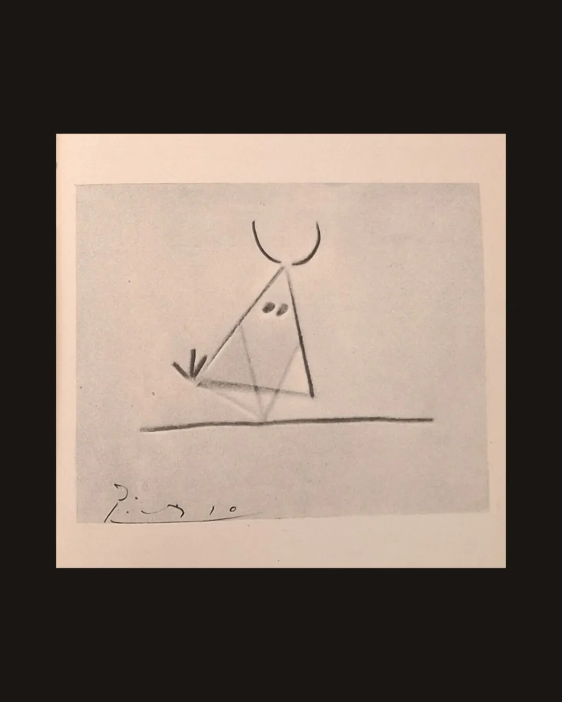 Pablo Picasso, Animal — art plate from Picasso