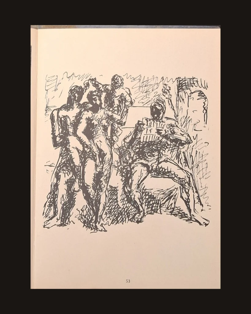 Pablo Picasso, Genre — art plate from Picasso