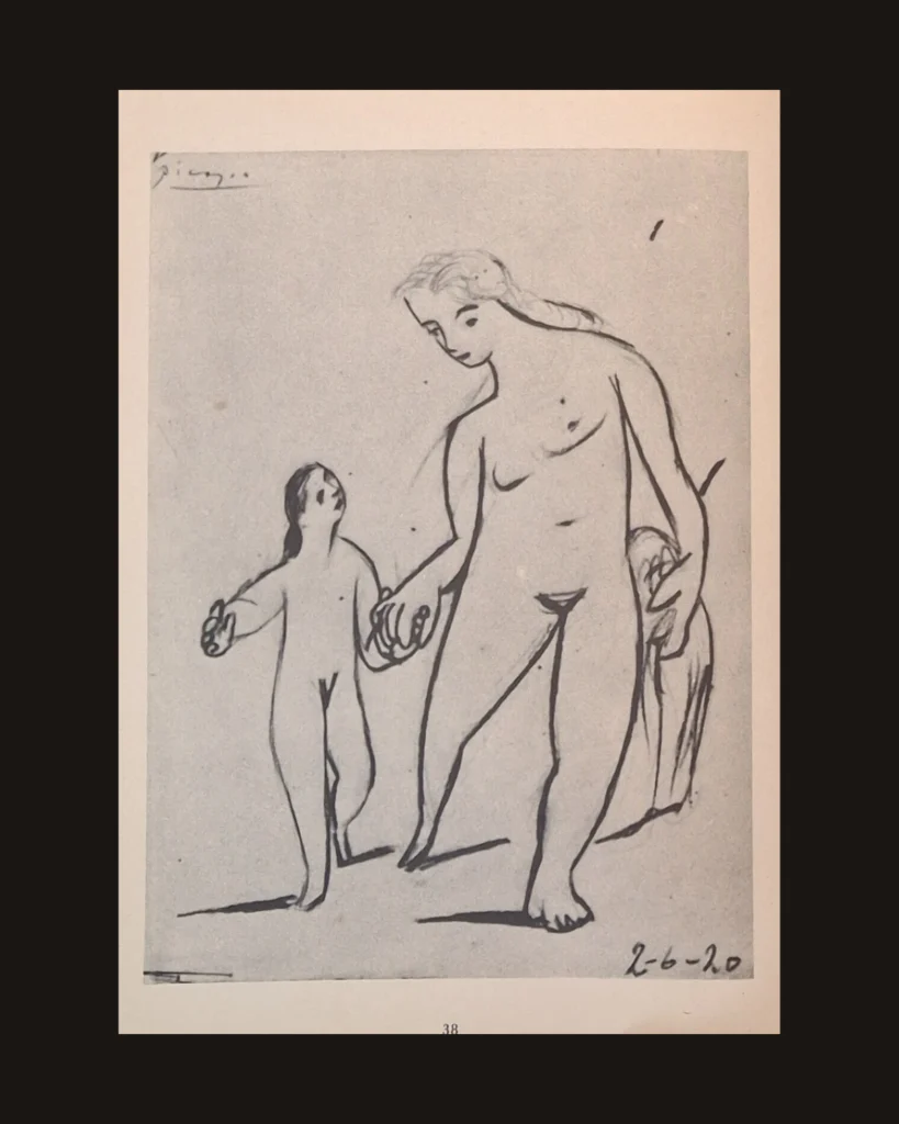 Pablo Picasso, Genre · Portrait — art plate from Picasso