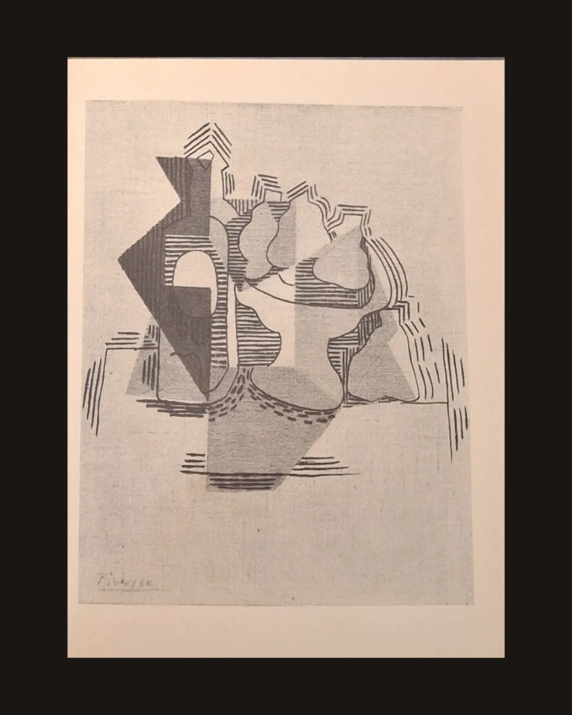 Pablo Picasso, Still life — art plate from Picasso
