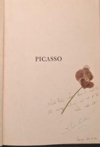 Picasso — owner's stamp