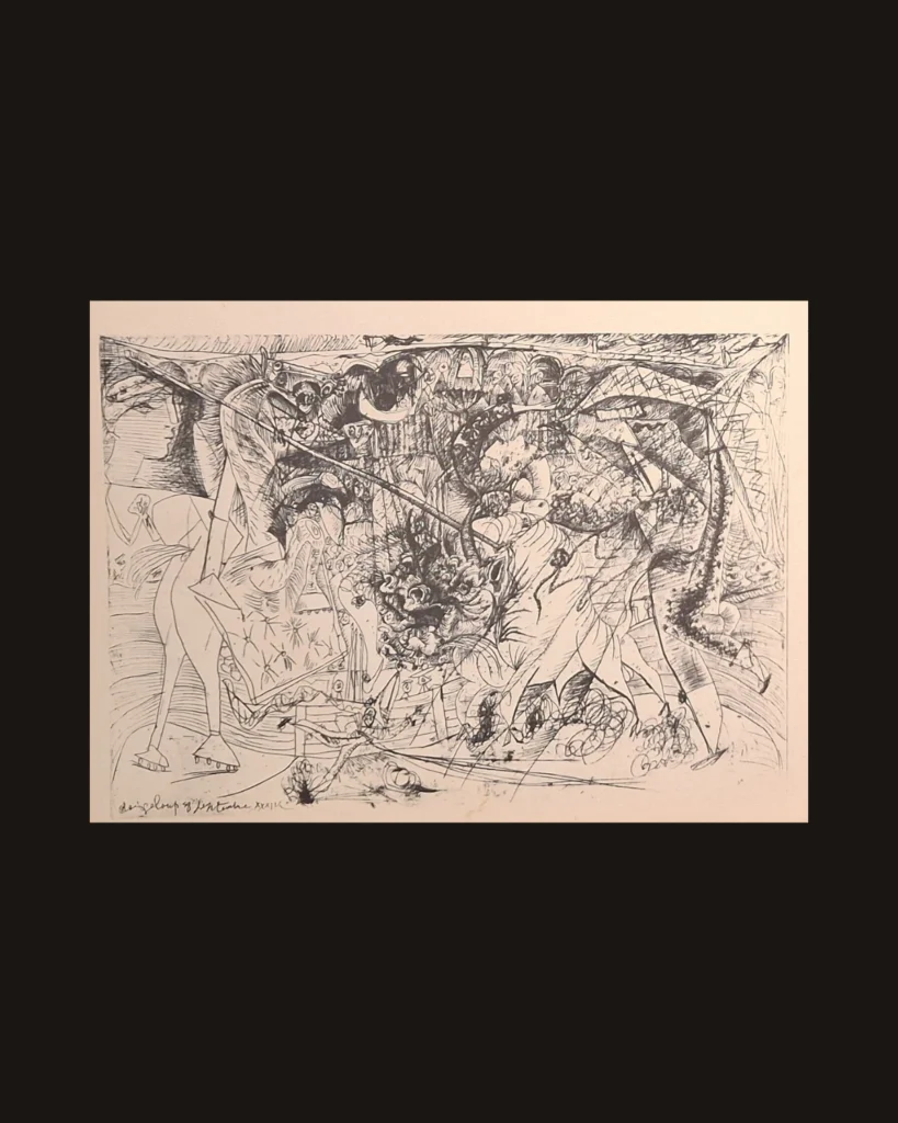 Pablo Picasso, Mythology · Animal — art plate from Picasso