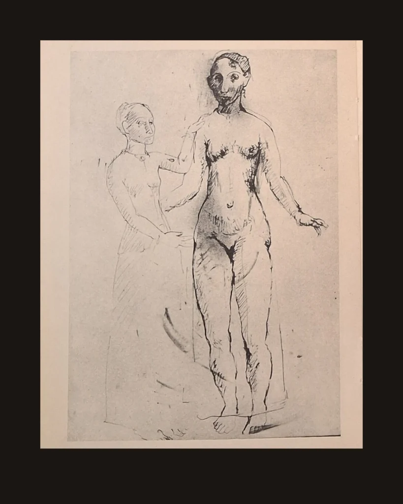 Pablo Picasso, Genre — art plate from Picasso