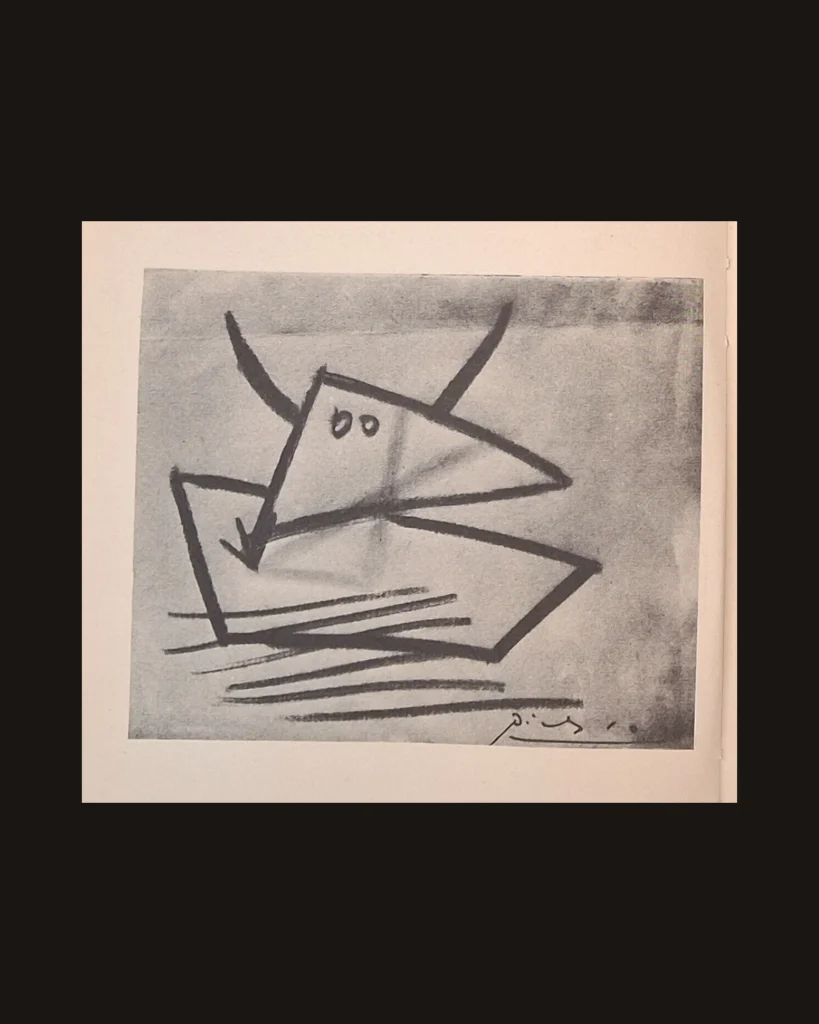 Pablo Picasso, Animal — art plate from Picasso