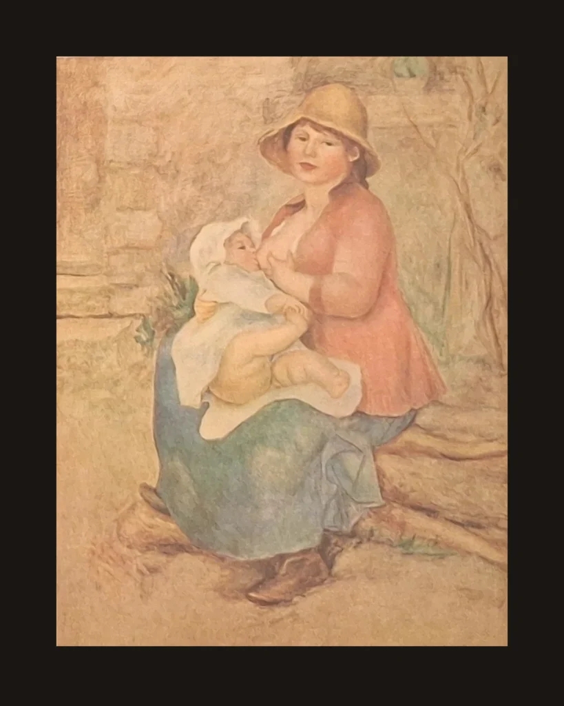 Pierre-Auguste Renoir, Genre · Portrait — art plate from Auguste Renoir