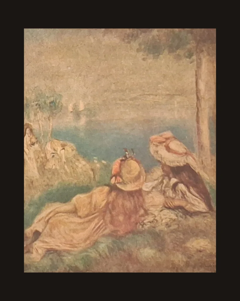 Pierre-Auguste Renoir, Genre · Landscape — art plate from Auguste Renoir