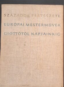 Századok Festészete — front cover