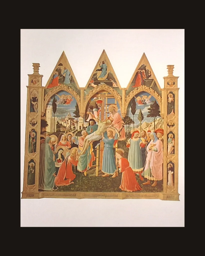 Fra Angelico, Religious — art plate from Századok Festészete