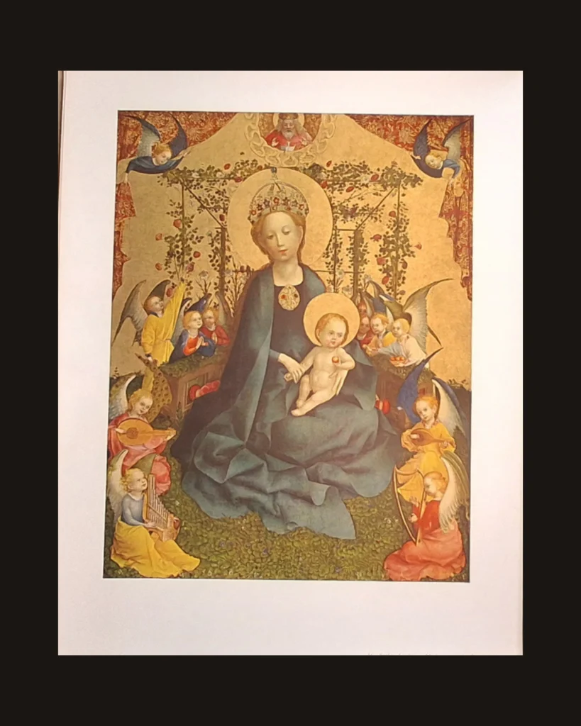 Stefan Lochner, Religious — art plate from Századok Festészete